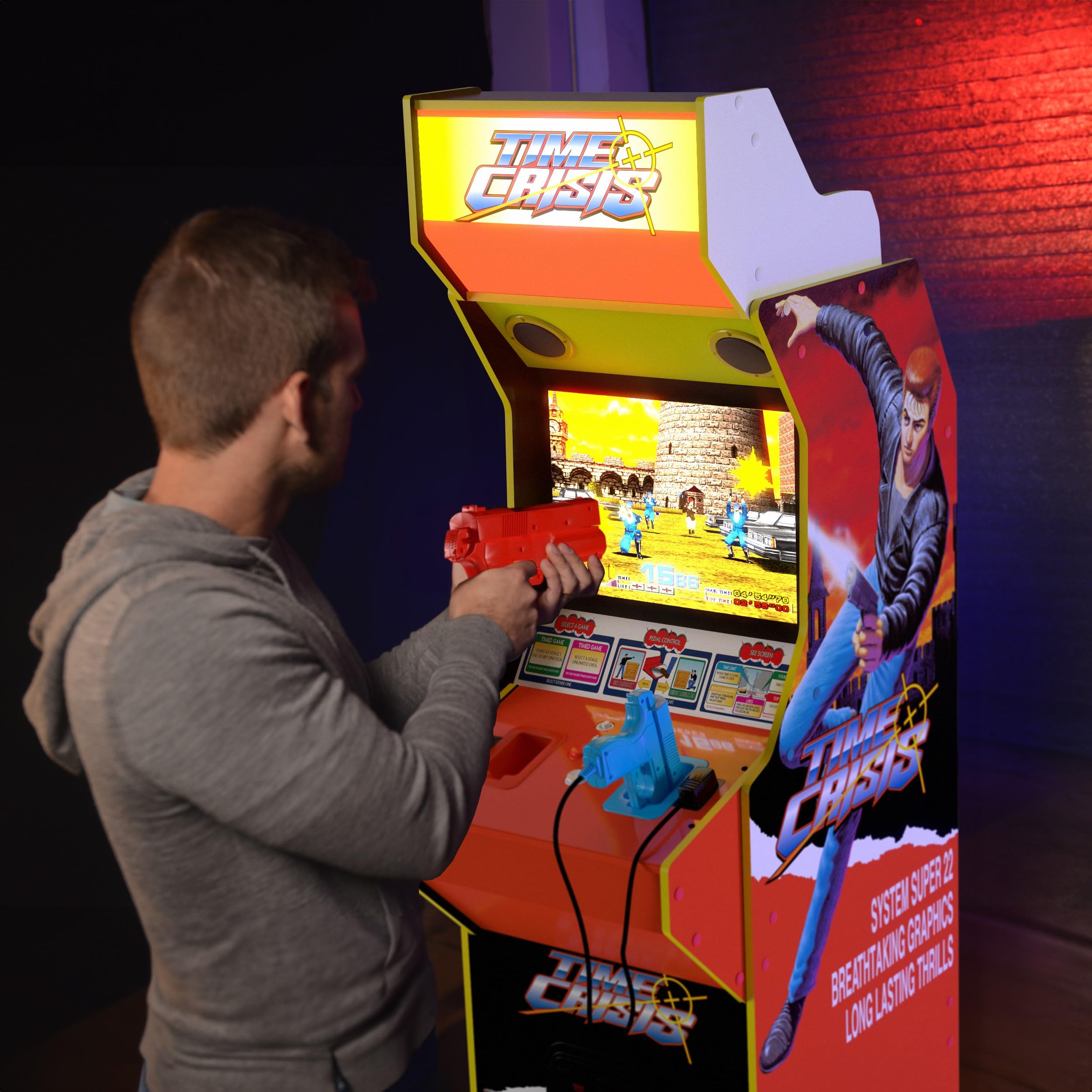 Amazon.com: Arcade1Up Time Crisis Deluxe Arcade : Sports & Outdoors